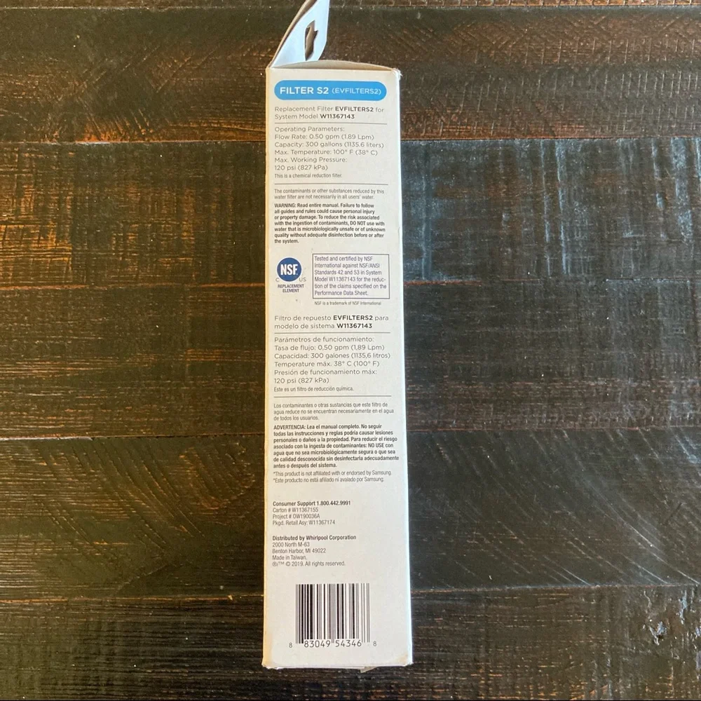 Refrigerator Filter Everydrop Value Filter S2 Compare to Samsung HAF-CIN - Picture 3 of 12